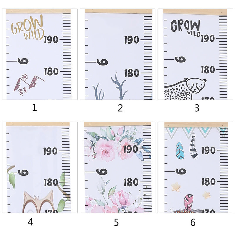 Kid's Height Chart - Wild Collection