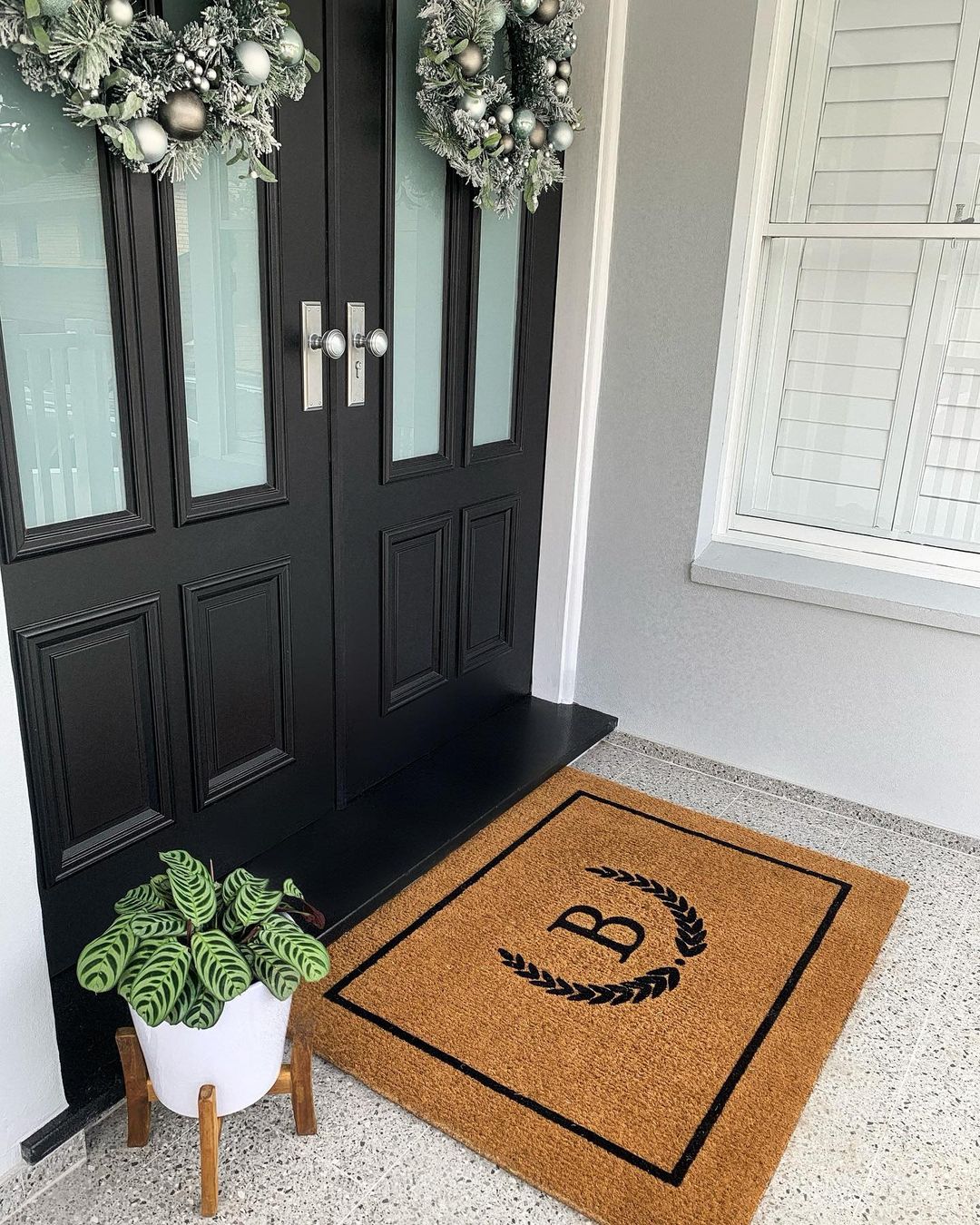 Custom Initial Doormat