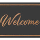 Charcoal Natural Welcome
