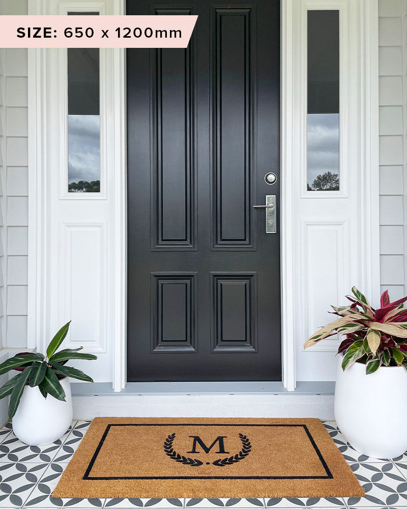Custom Initial Doormat