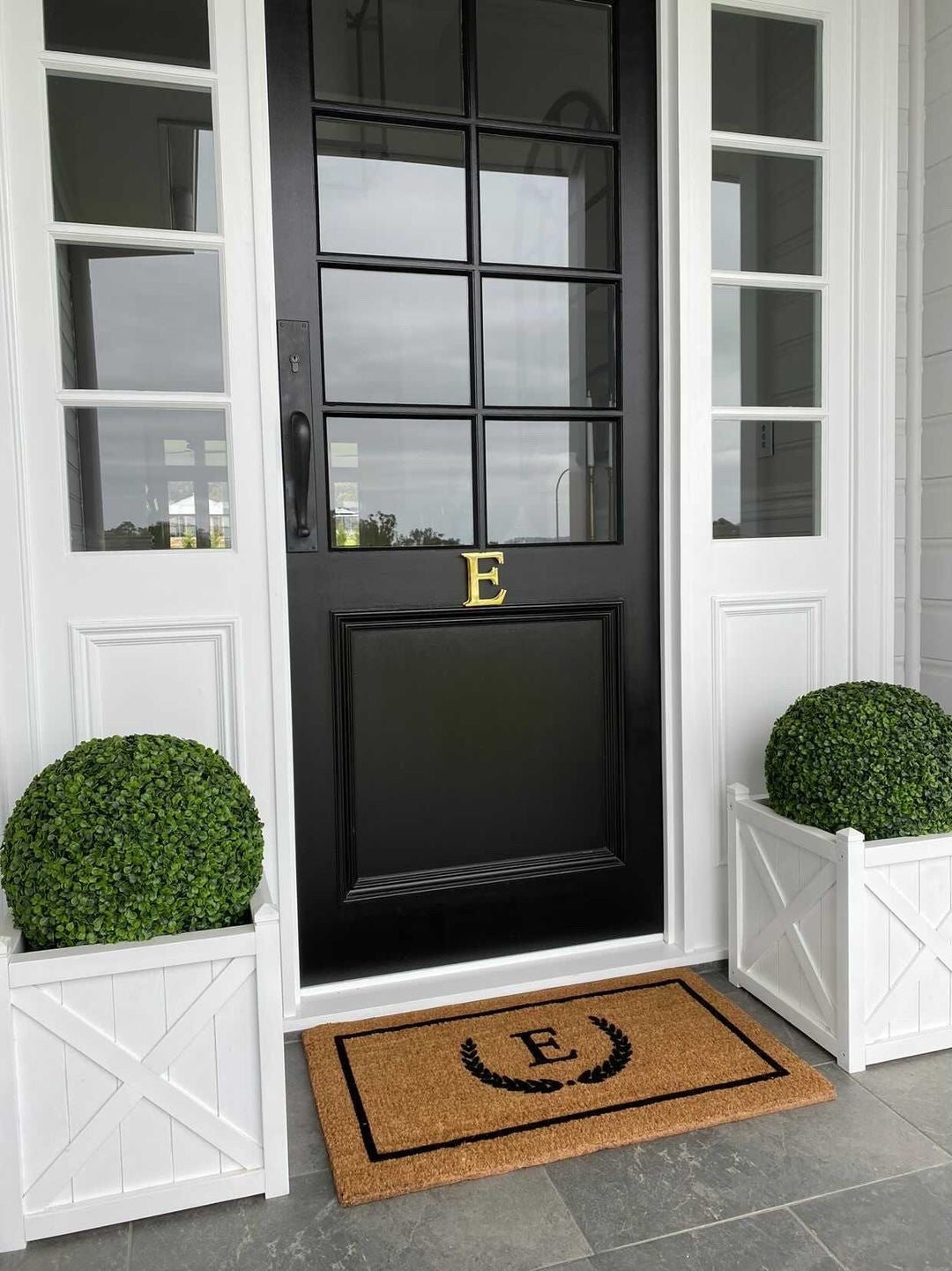Custom Initial Doormat