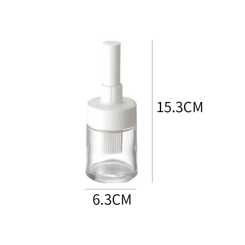 Silicone Oil Bottle & Brush