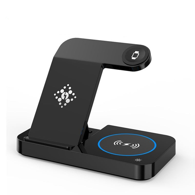 Foldable 3-in-1 Wireless Charger Stand
