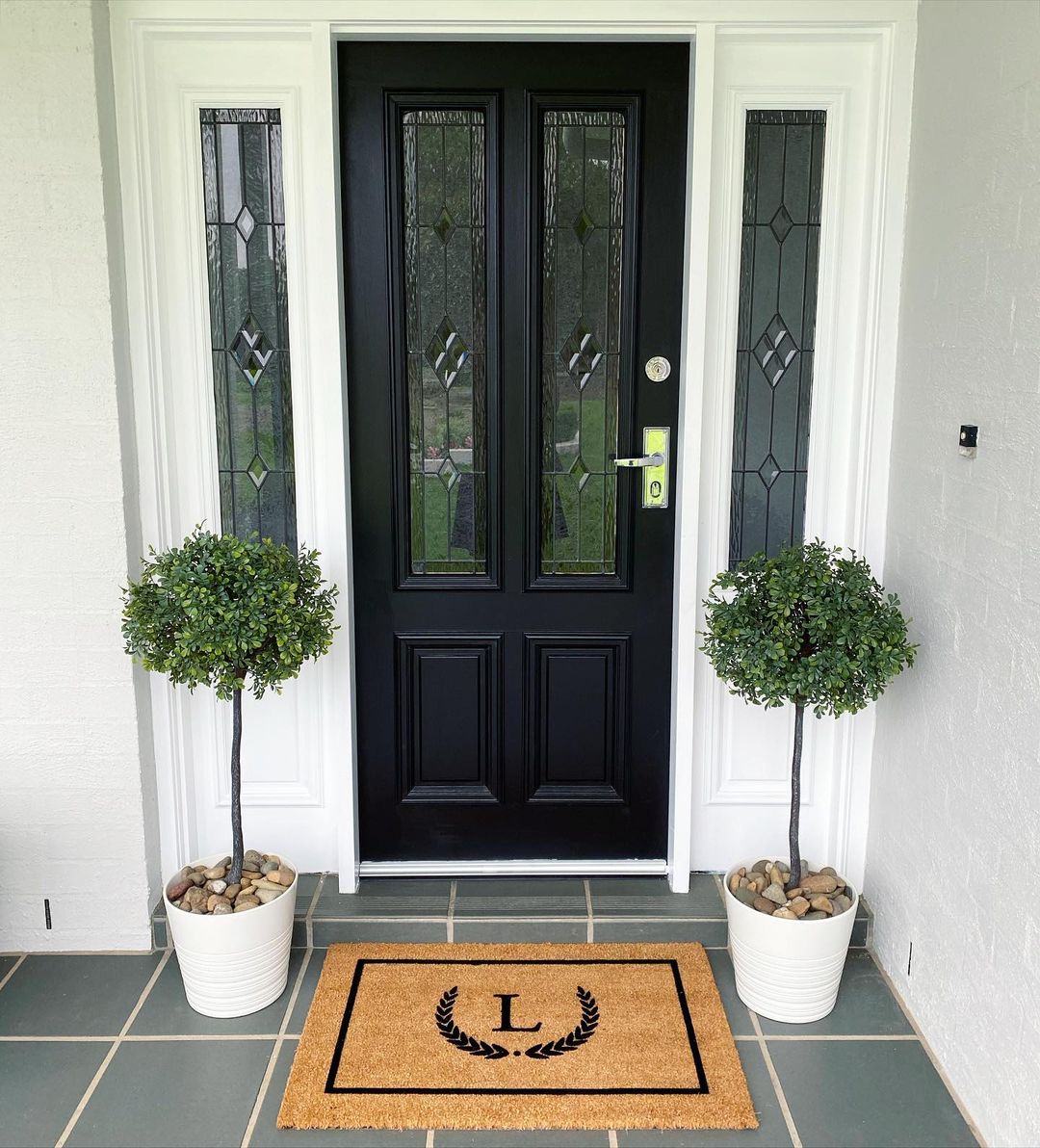 Custom Initial Doormat