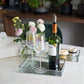 Glass Ribbed Tray