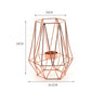 Geometric Tall Tea Light Holder