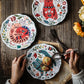 Artisan Cat Plates
