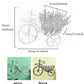 Bicycle Wall Planter