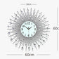 Striking Diamond Wall Clock