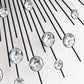 Striking Diamond Wall Clock