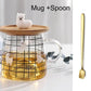 Alpaca Mug with Bamboo Lid