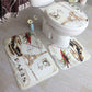 3 Piece Bathroom Mat Set
