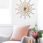 Golden Crown Wall Clock