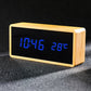 Wooden Digital Alarm Clock