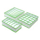 3 Piece Polka Dot Bedroom Organiser