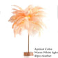 DIY Feather Table Lamp
