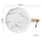 Black and White Marble Servingware