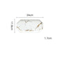 Black and White Marble Servingware