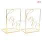 Metallic 2 Piece Book Ends