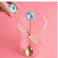 8 Piece Donut Dessert Cutlery