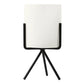 White Planter with Stand
