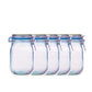 Mason Jar Zipper Bags