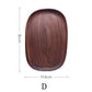 Asymmetrical Wooden Serving Platter