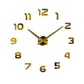 DIY Mirror Wall Clock