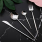 Stylish Silver Cutlery Set (4 Piece) - The Decor House