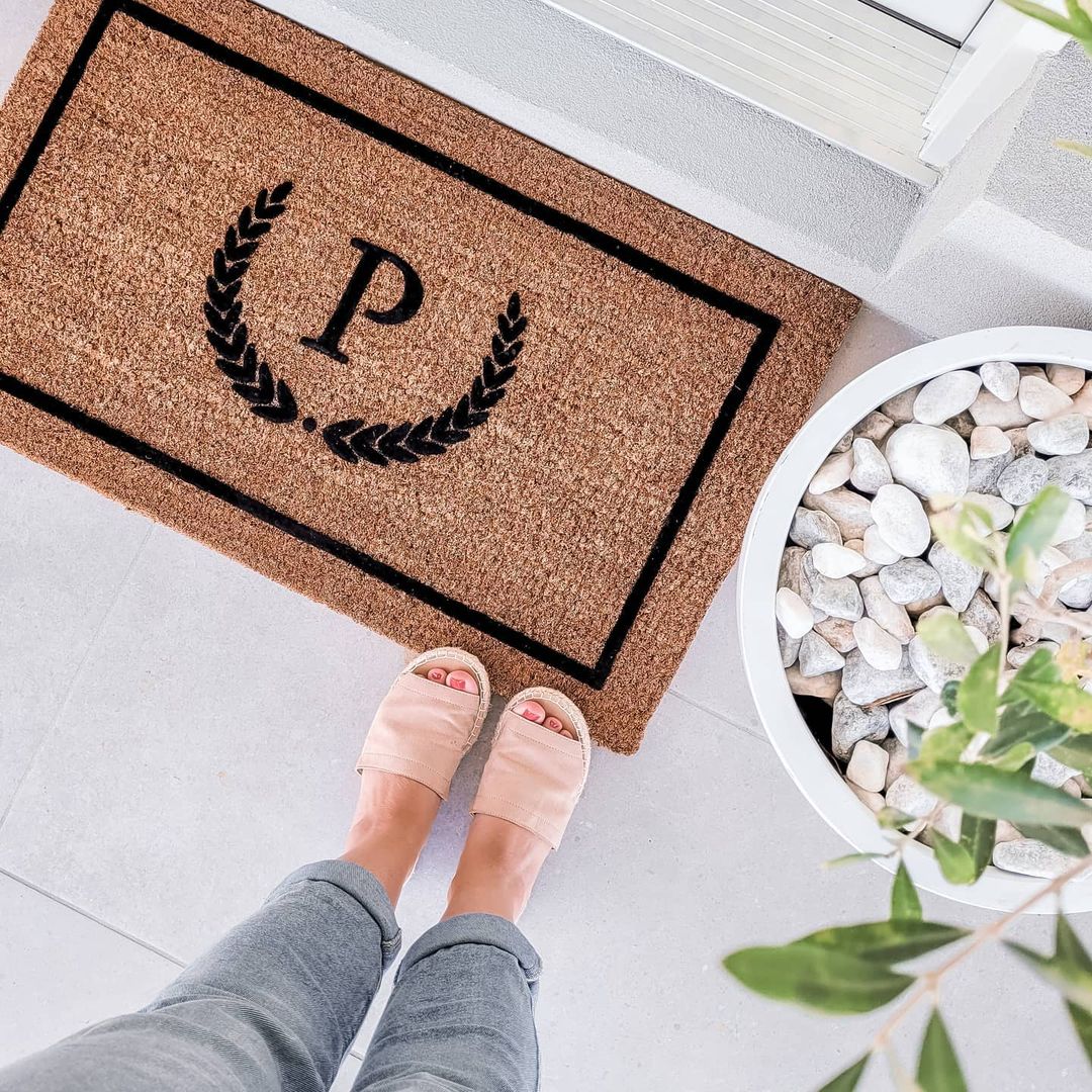 Custom Initial Doormat